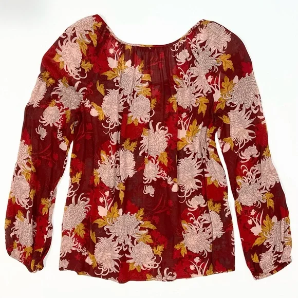 Lucky Brand Floral Balloon Sleeves - Picture 3 of 11